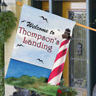 Personalized Lighthouse House Flag